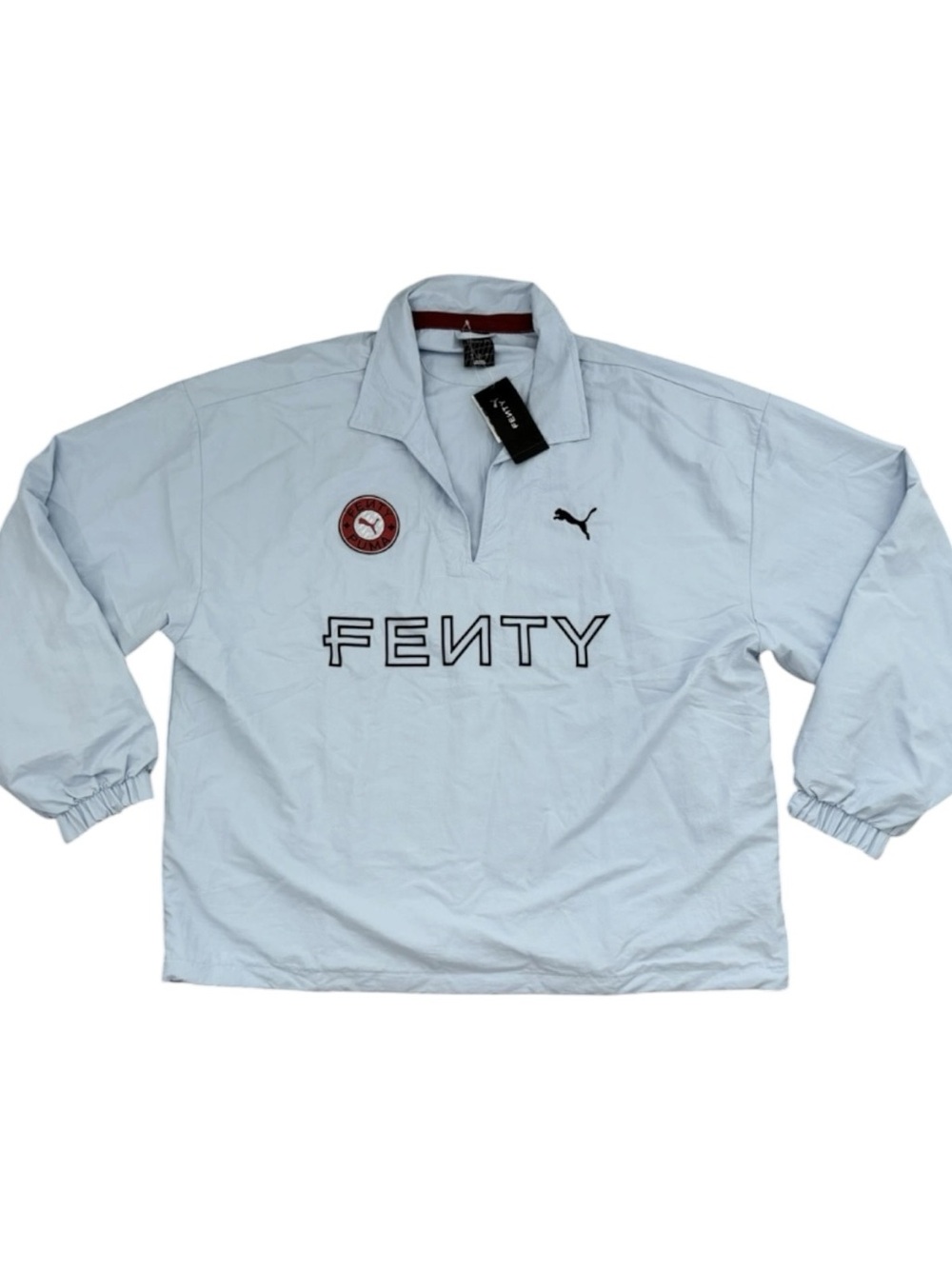 PUMA Fenty X Nylon Drill Top Pullover Jacket Shirt
635734 48 Men's Size M Medium